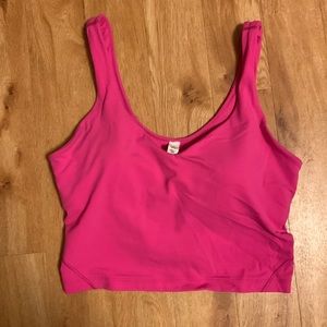 Sonic Pink Lululemon align tank